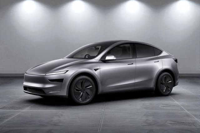 Tesla Model Y Quicksilver Color Image